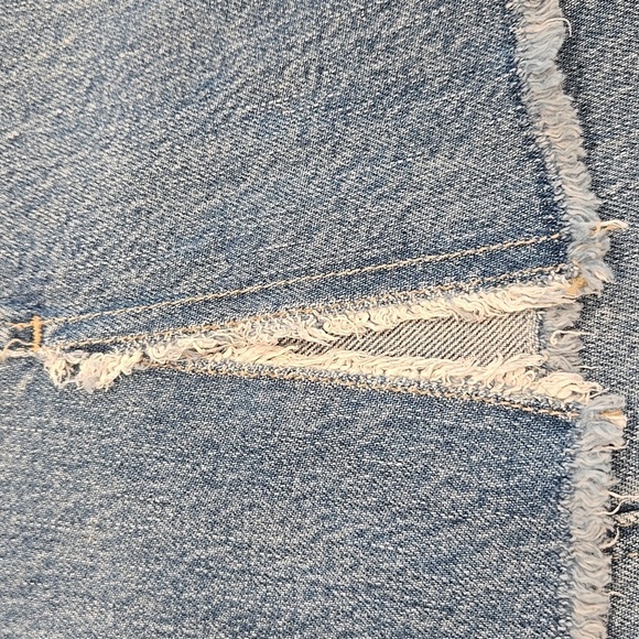 HUDSON BARBARA HI-RISE VENT BABY BOOTCUT JEANS. SIZE 30. INDIGO PEACE. - Picture 12 of 14